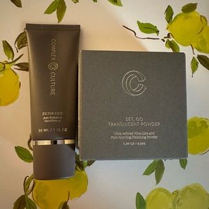 Complex Culture Translucent Setting Powder + Filter Out Anti-Pollution Primer